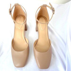 Bandolino Heels Let's Add Pumps Block Heels Women Shoes Size 8.5